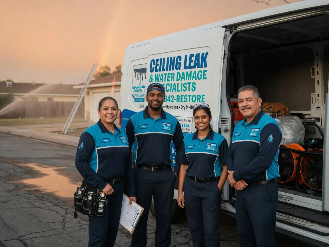 Ceiling Leak Cleanup company in Hamilton, NJ