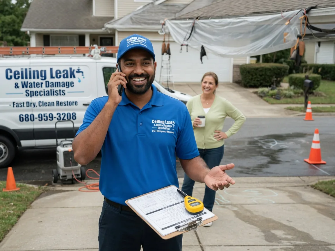 Ceiling Leak Cleanup Hamilton, NJ FAQs